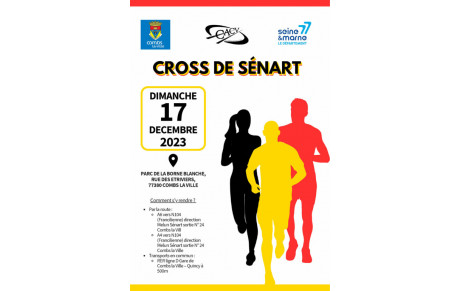 Les résultats du cross de sénart du dimanche 17 décembre 2023